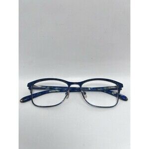 VERA WANG V911 Dark Navy Blue Matte/Tortoise Eyeglasses Frames Only 51-16-140